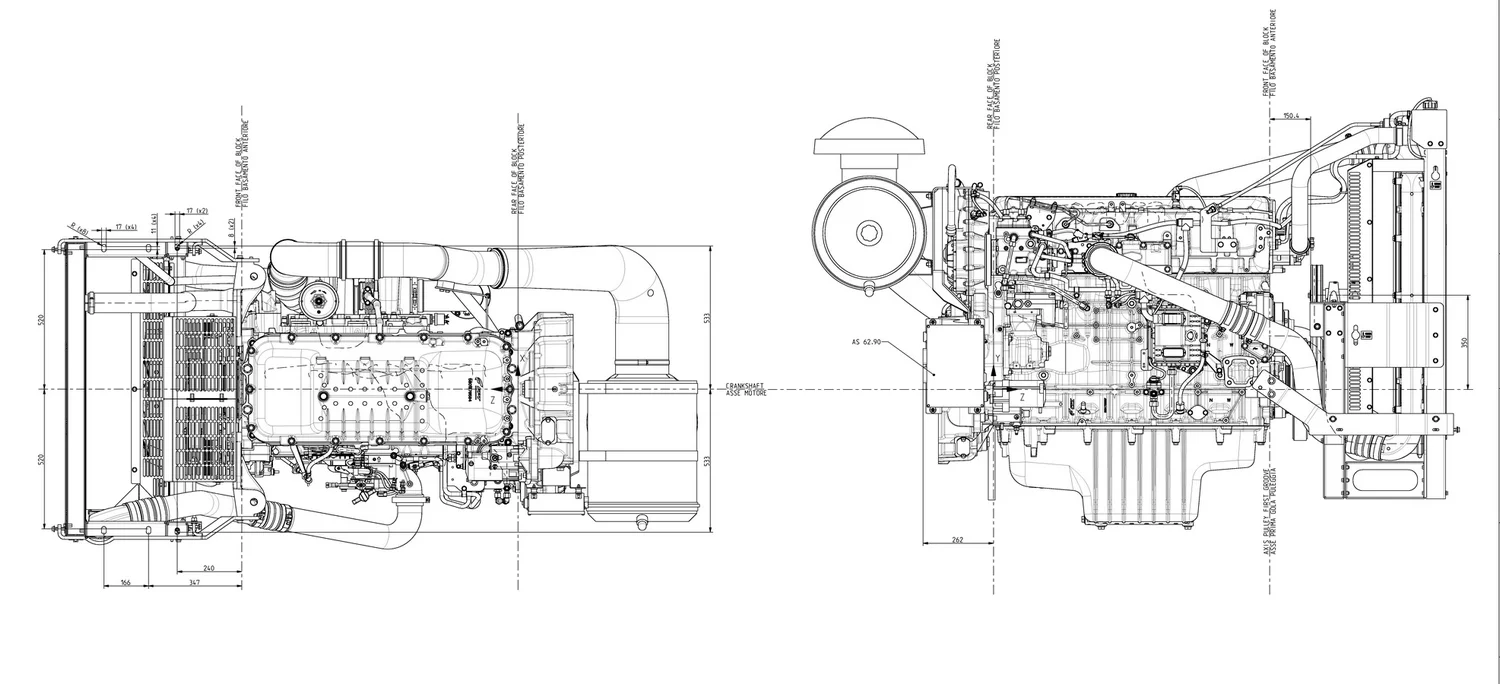 FPT (Iveco) C16 TE1W - 0 кВт купить  | Двигатель в Техэкспо