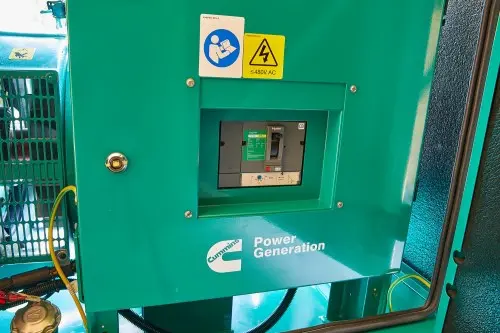 ДЭС Cummins C66D в кожухе мощностью 48 кВт с АВР для коттеджа в Курортном районе Санкт-Петербурга – фото 15 из 24