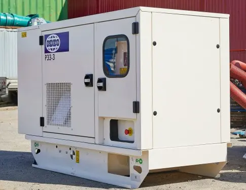 Дизельная электростанция 24 кВт в кожухе с АВР для коттеджа в Репино – фото 23 из 24