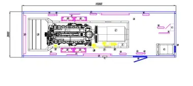 Два блок-контейнера для высоковольтного энергокомплекса в Усть-Луге – фото 8 из 10