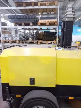 ДЭС 160 кВт для резерва лифтов и осветительные мачты для Яковлевского ГОК «Северстали» – фото 7 из 9