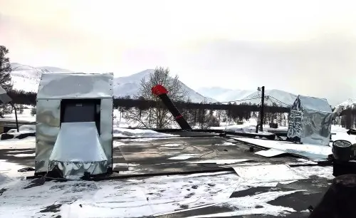 Демонтаж советских ДГ72, СМР и установка высоковольтного энергокомплекса 6 МВт для поселка Талая Магаданской области – фото 29 из 43