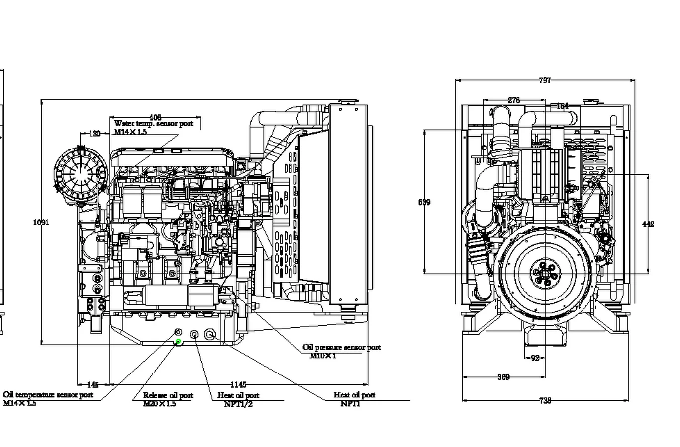 Baudouin 4M11G70/5e2 - 0 кВт купить  за 430&nbsp;000 рублей | Двигатель в Техэкспо