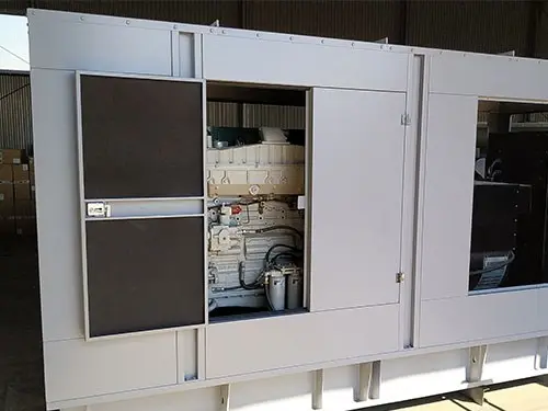 ДЭС Cummins C400D5e мощностью 291 кВт и кастомизированный кожух для Новороссийского морского порта