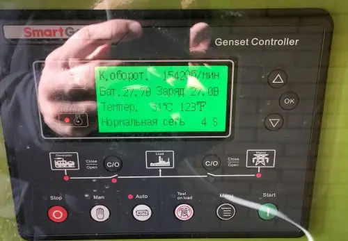 Дизельный генератор мощностью 100 кВт в кожухе в Ставрополь – фото 21 из 25