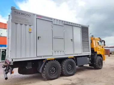 Передвижные ДЭС на шасси Камаза – фото 2 из 10