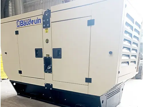 Две ДГУ Baudouin по 18 кВт в кожухе для производителя расходоизмерительной техники в Тюмени