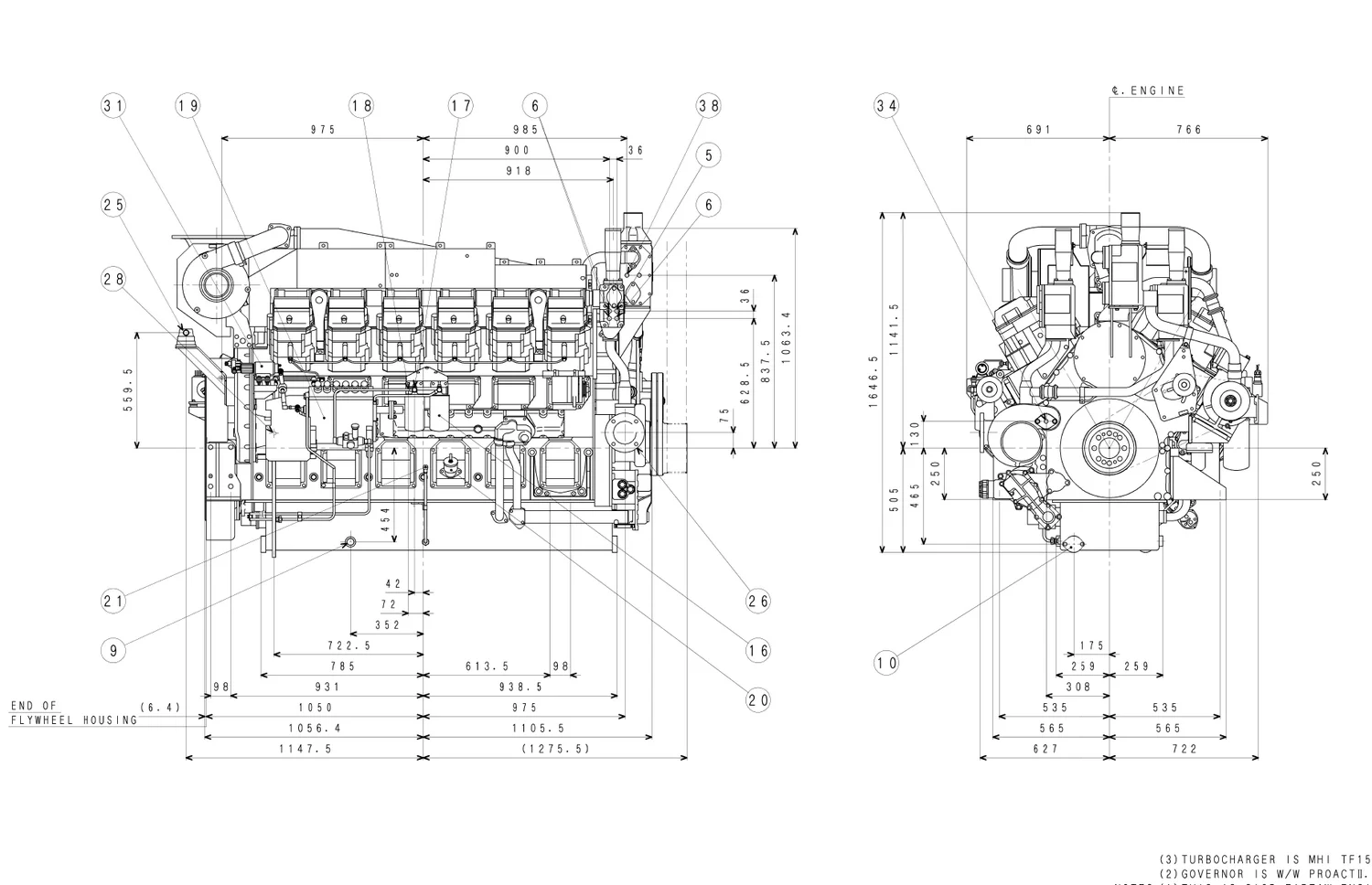 Mitsubishi S12R F1PTAW2 - 0 кВт купить  | Двигатель в Техэкспо