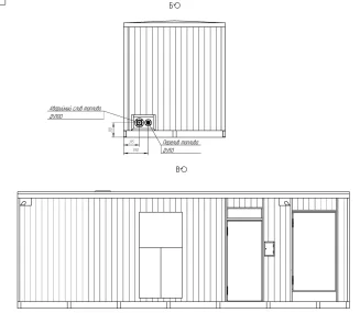 Два контейнера для ДГУ 800 кВт для контейнерного терминала (КТСП) в Петербурге – фото 7 из 10