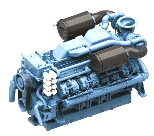 Двигатель Yuchai YCTD52TA2510-G30 (1680 кВт)