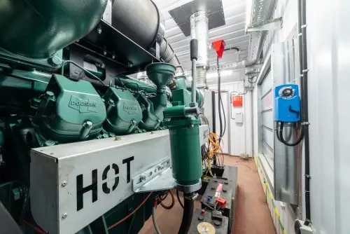 ДЭС 440 кВт на южнокорейском двигателе Doosan в контейнере для БТС – фото 47 из 48