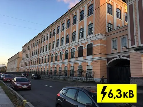 Дизельная электростанция мощностью 1 МВт напряжением 6,3 кВ для филиала АО «Гознак» в Санкт-Петербурге