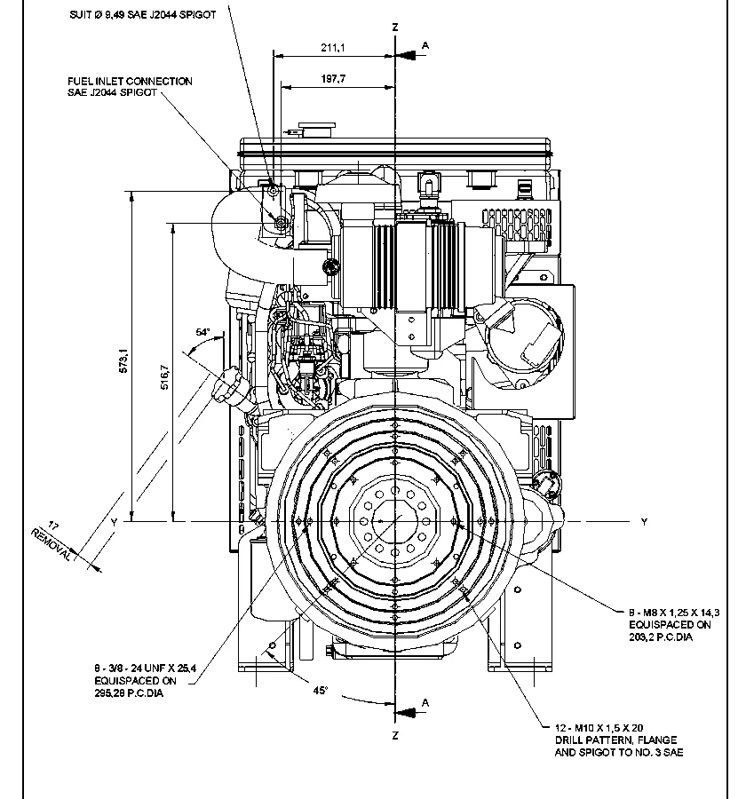 Perkins 1103D-33G2 - 0 кВт купить  | Двигатель в Техэкспо