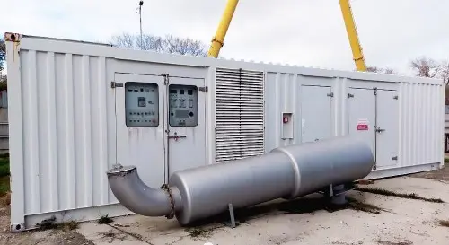 Техэкспо Mitsubishi в контейнере с наработкой 40 моточасов (1200 кВт)