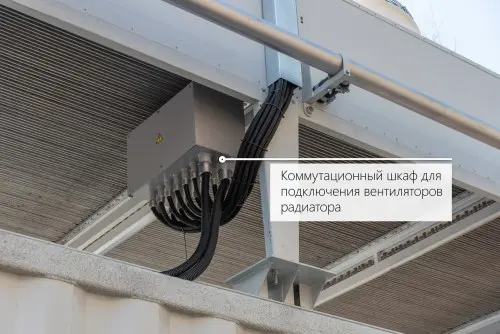 Контейнер для ДГУ 2,5 МВт с выносным радиатором и шумопоглощающими экранами – фото 26 из 30