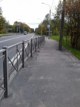 Ремонт проезжей части и организация остановок городского пассажирского транспорта в Пушкинском районе Санкт-Петербурга – фото 7 из 30