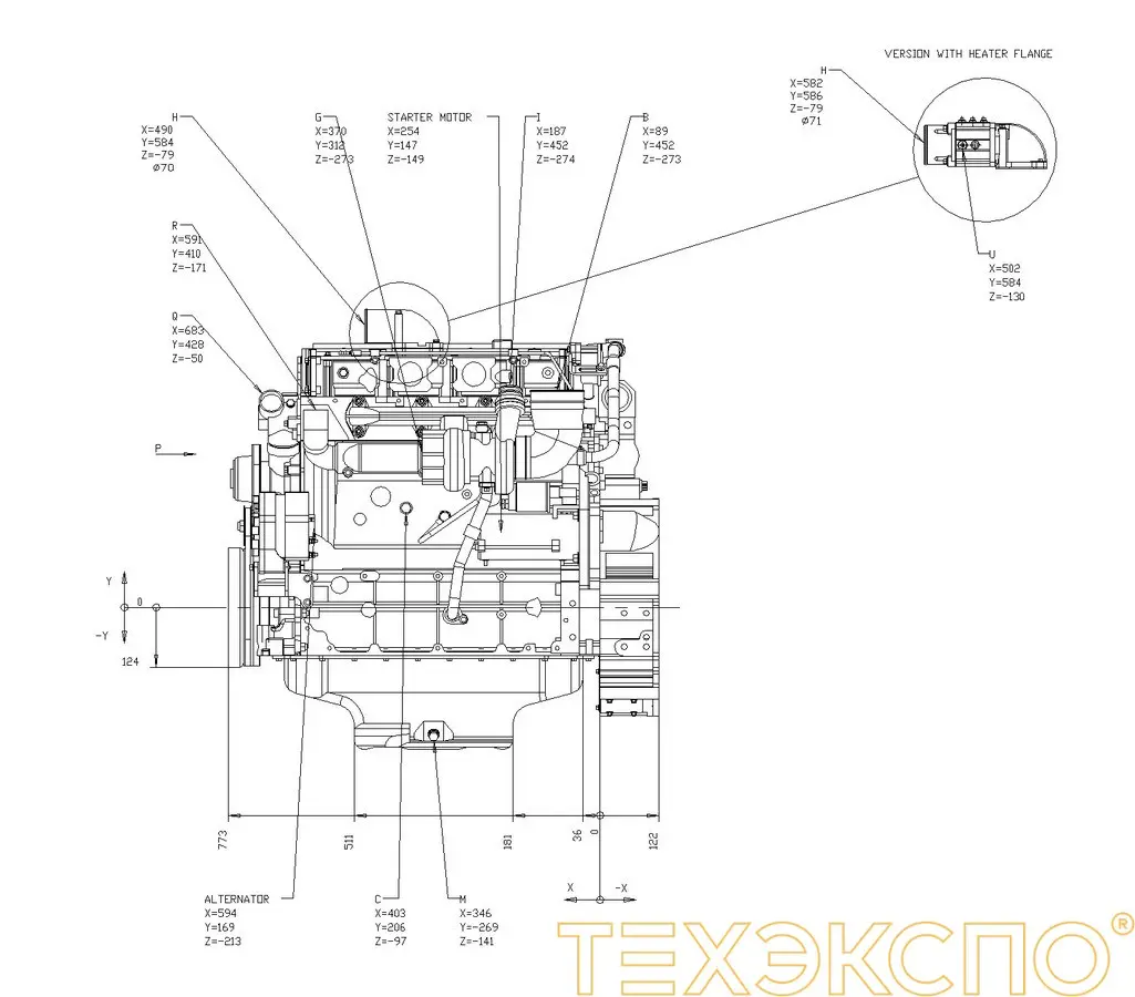 Volvo TAD532GE - 0 кВт купить  | Двигатель в Техэкспо