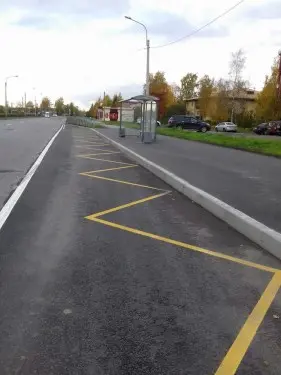 Ремонт проезжей части и организация остановок городского пассажирского транспорта в Пушкинском районе Санкт-Петербурга – фото 19 из 30