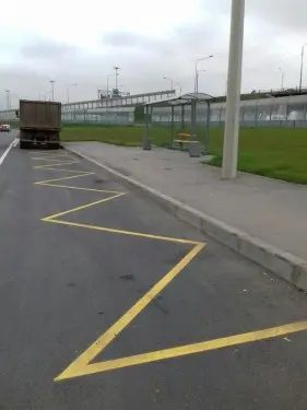 Ремонт проезжей части и организация остановок городского пассажирского транспорта в Пушкинском районе Санкт-Петербурга – фото 9 из 30