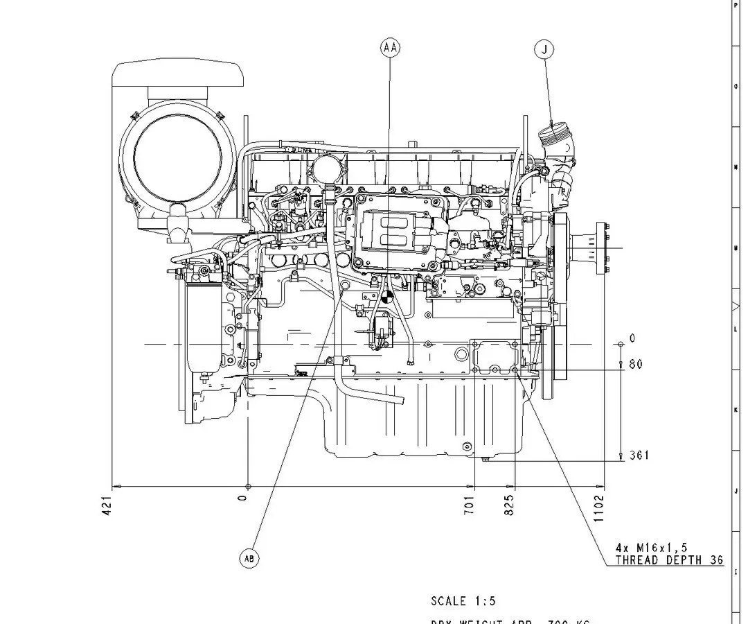 Volvo TAD734GE - 0 кВт купить  | Двигатель в Техэкспо