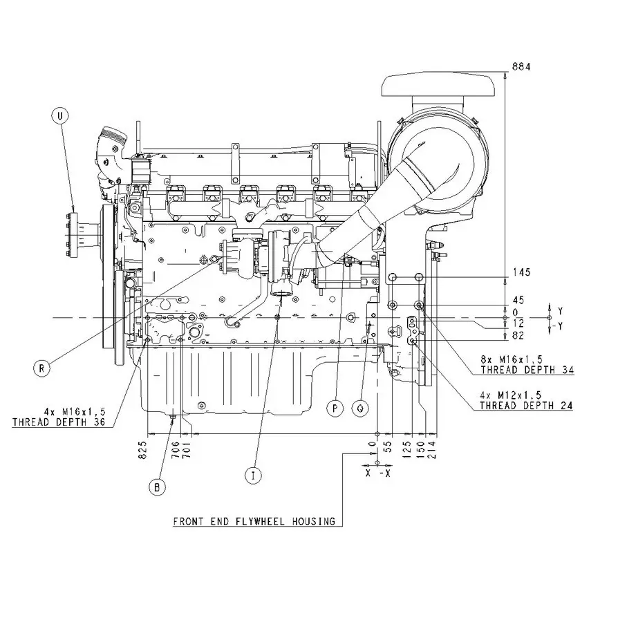 Volvo TAD734GE - 0 кВт купить  | Двигатель в Техэкспо