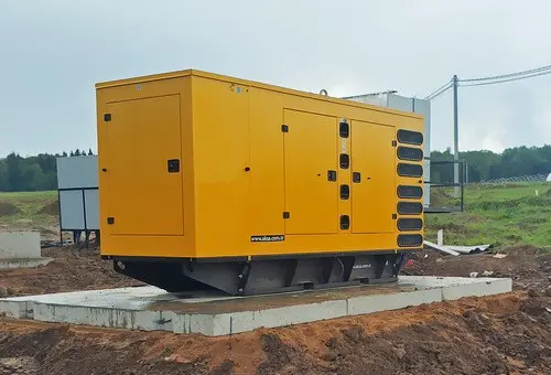 ДЭС в кожухе мощностью 200 кВт для тепличного комплекса по выращиванию ягод