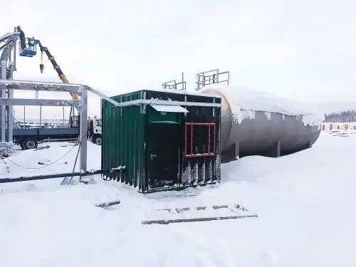 Насосные установки пожаротушения и водоснабжения для вахтового поселка нефтяной компании в Иркутской области – фото 19 из 20