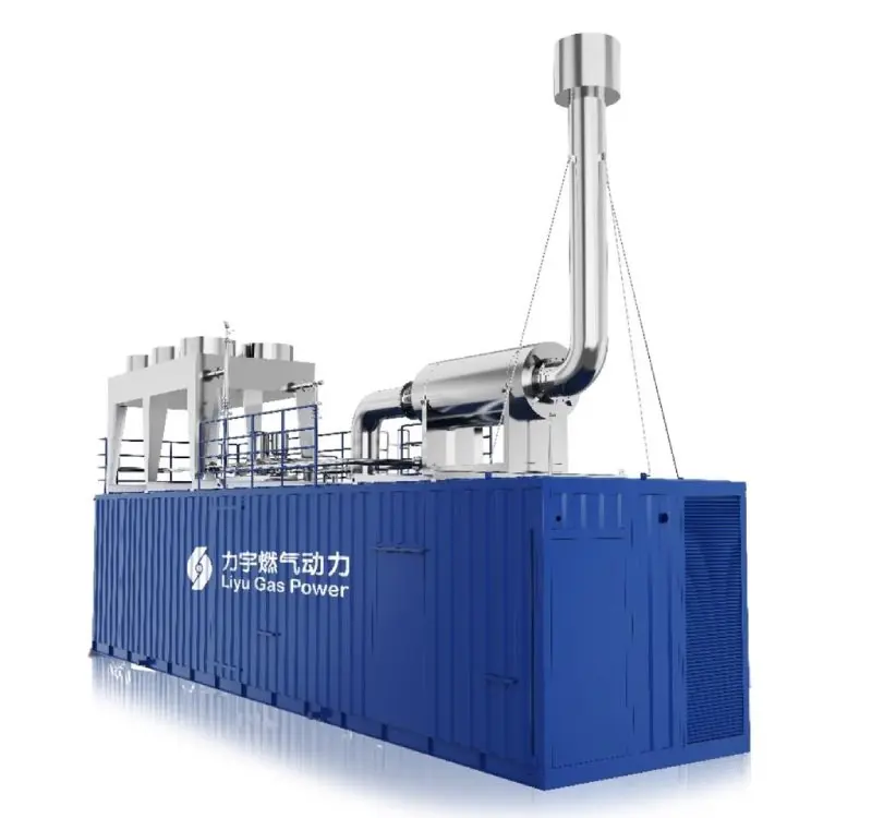 Газопоршневая электростанция (ГПУ) Liyu LY1600AGH-T, 1600 кВт