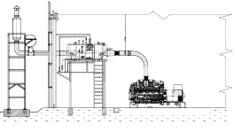 Чертеж дизельной электростанции  WPG1100-B 7NG – 
фото 13 из 13
