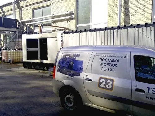 Ремонт и ТО дизельной электростанции для компании PRIMATEK