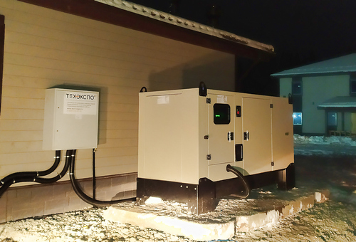 ДГУ мощностью 60 кВт для коттеджного поселка в Карелии