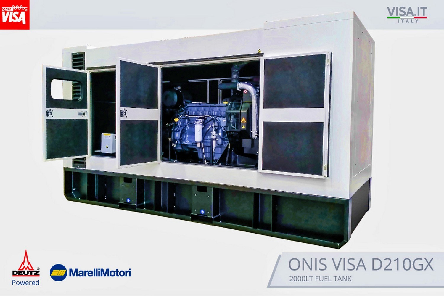 Onis Visa D 185 GX (серия GALAXY, кожух) - ДЭС 144 кВт  | Дизельная электростанция в Техэкспо