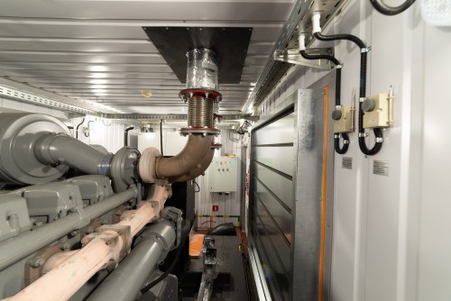 ДГУ 818 кВт с британским двигателем Perkins и генератором Stamford в контейнере для ТРК PLAZMA в Мурманске – фото 24 из 70