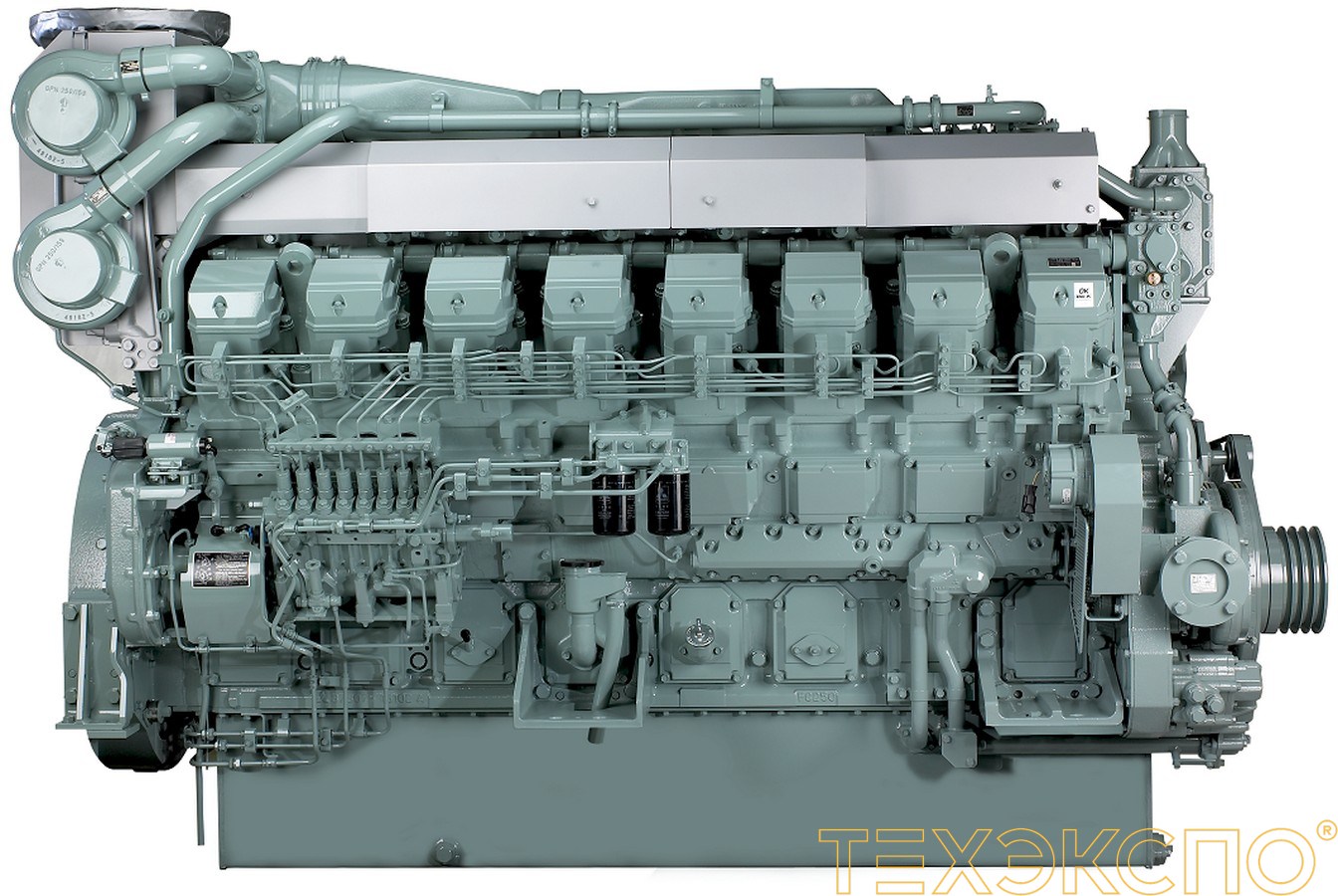 Mitsubishi S16R2-PTAW - 2110 кВт купить в Санкт-Петербурге | Двигатель в Техэкспо