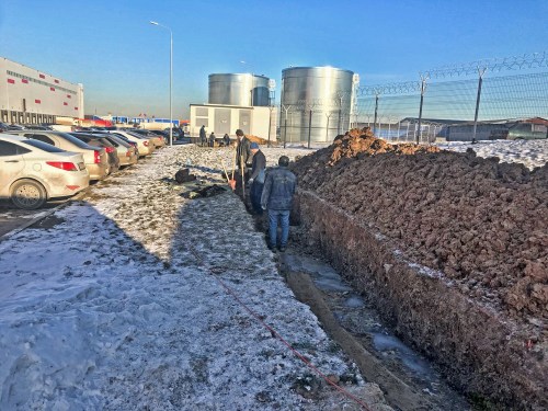 Автономный генерирующий центр (АГЦ) из трех ДГУ общей мощностью 3600 кВт для складского комплекса Wildberries – фото 49 из 93