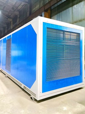 Поставка и ШМР ДГУ 1000 кВт контейнерного типа для рыбоводного комплекса ООО «Аквапродукт» (Вологда) – фото 7 из 8