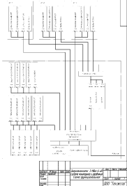 Энергокомплекс Cummins 3 МВт для буровой установки АО «Росгеология» с трансформаторами 6,3/0,4 кВ – чертеж из проектной документации 9 из 9