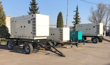 ДГУ на шасси 100 - 200 кВт для «Калининградтеплосети»