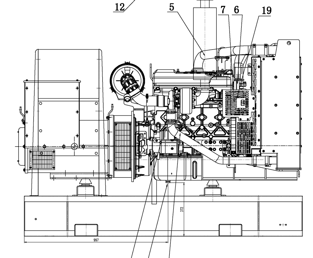 Weichai WPG110 B1 - ДЭС 80 кВт  за 3&nbsp;478&nbsp;265 рублей | Дизельная электростанция в Техэкспо