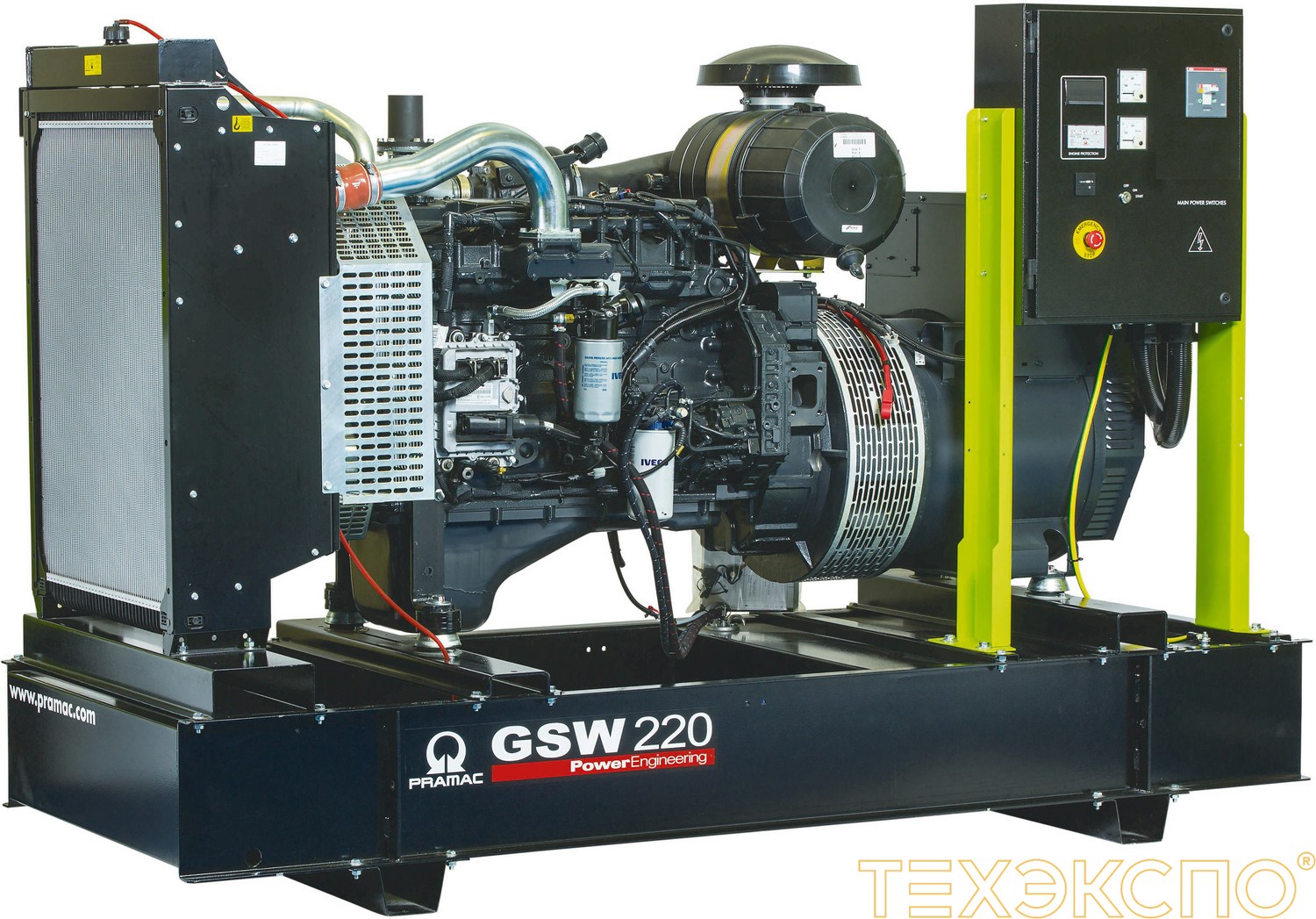Pramac GSW170I (в кожухе) - ДЭС 119 кВт  | Дизельная электростанция в Техэкспо