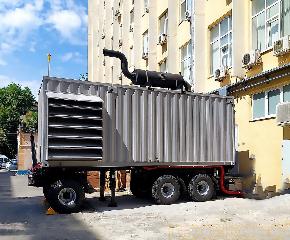 Передвижные дизель-генераторные установки (ДЭС на шасси)