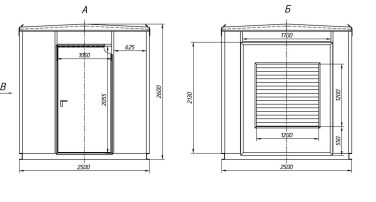 Две ДЭС 422 кВт и 500 кВт для строительства газопровода Харасавэйского месторождения на Ямале – чертеж из проектной документации 2 из 4