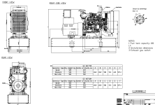 Чертеж дизельной электростанции  GE NEF60 – 
фото 4 из 4