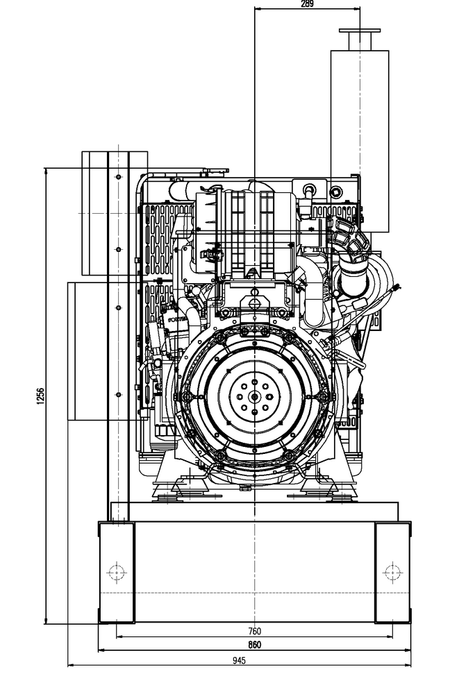 Weichai WPG88 B1 - ДЭС 64 кВт  за 1&nbsp;361&nbsp;304 рублей | Дизельная электростанция в Техэкспо