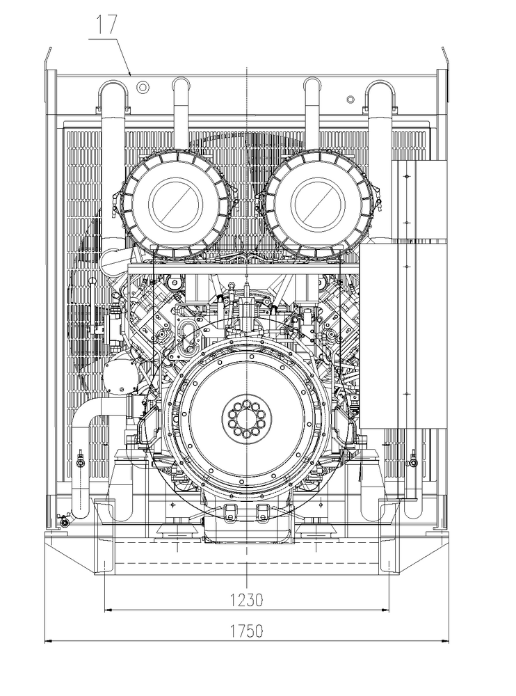 Weichai WPG1000 B7 - ДЭС 720 кВт  за 24&nbsp;159&nbsp;356 рублей | Дизельная электростанция в Техэкспо