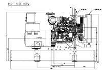 Чертеж дизельной электростанции  GE NEF75 – 
фото 1 из 4