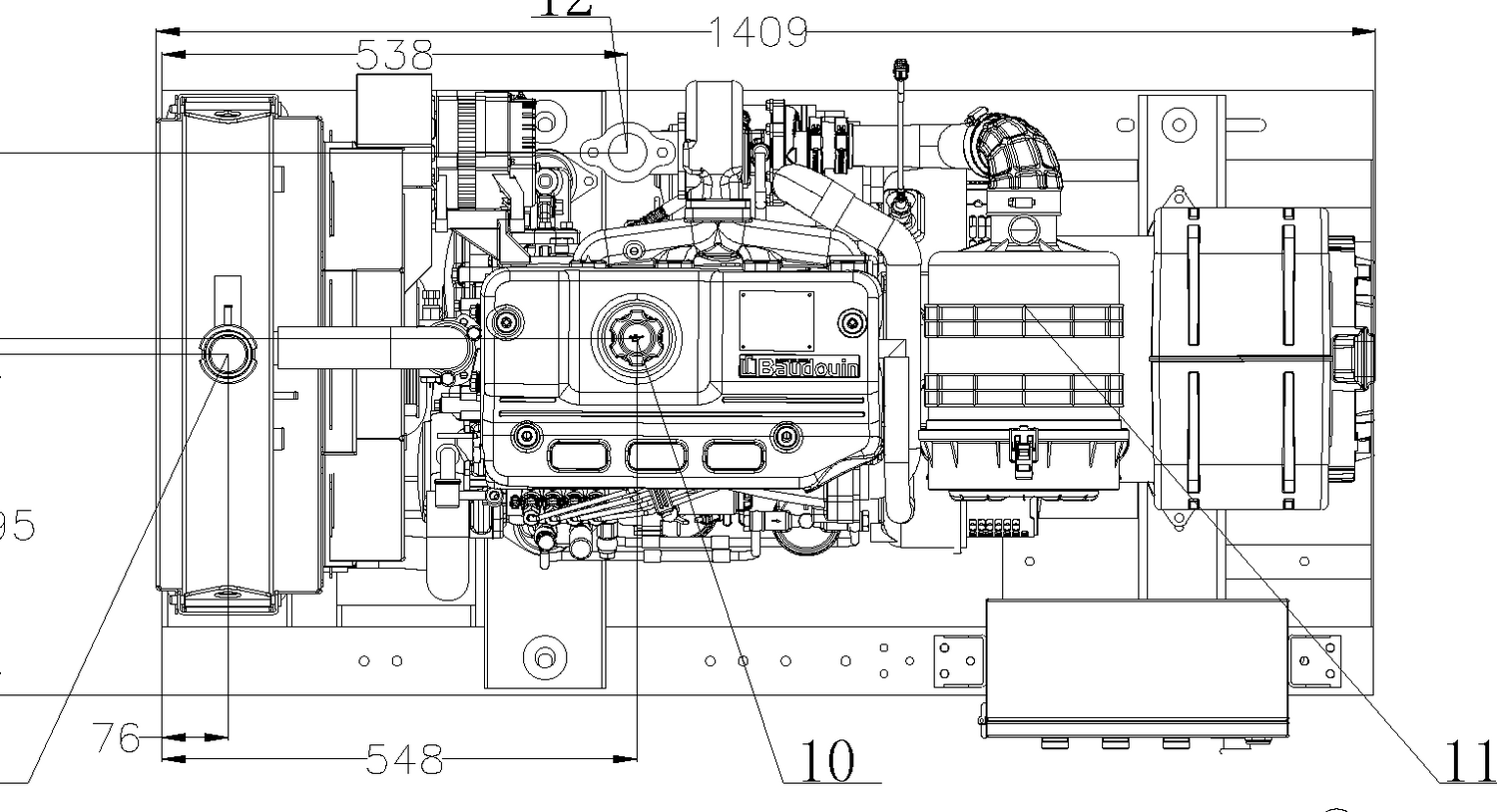 Weichai WPG28 B1 - ДЭС 20 кВт  за 2&nbsp;670&nbsp;410 рублей | Дизельная электростанция в Техэкспо