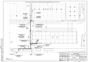 Контейнер типа «Север» 10 м  с камерами шумоглушения и конструкцией для снижения шума глушителей ДГУ для НПО Петровакс Фарм – чертеж из проектной документации 2 из 3