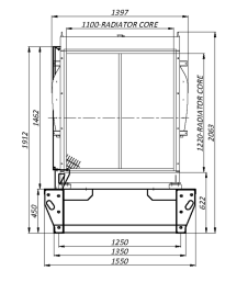 ДГУ Doosan 420 и 600 кВт для шахты на Караканском месторождении в Кузбассе – чертеж из проектной документации 1 из 11