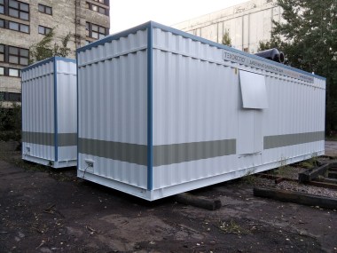Два блок-контейнера для высоковольтного энергокомплекса в Усть-Луге – фото 1 из 10